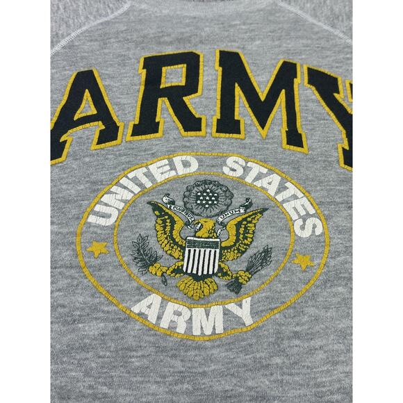 Vintage United States Army Sweatshirt Mens Large Hanes Military Crewneck 90s USA - Picture 5 of 11